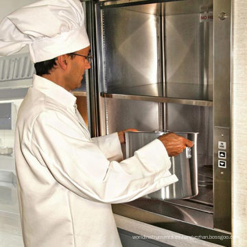 Servicio personalizado de alimentos elevador de pesas eléctrico.